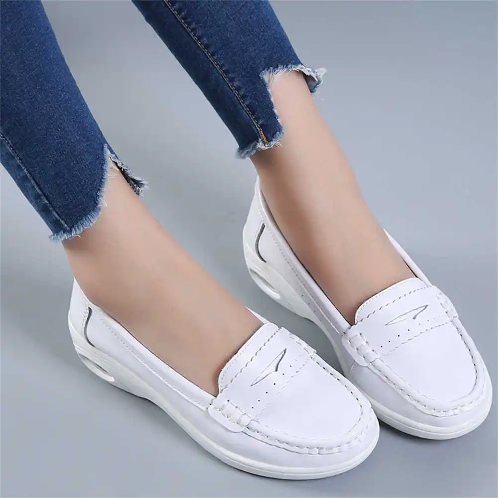 Luxury Lifestyle Of Celebrities - Thick Sole Slipon White Trainers For