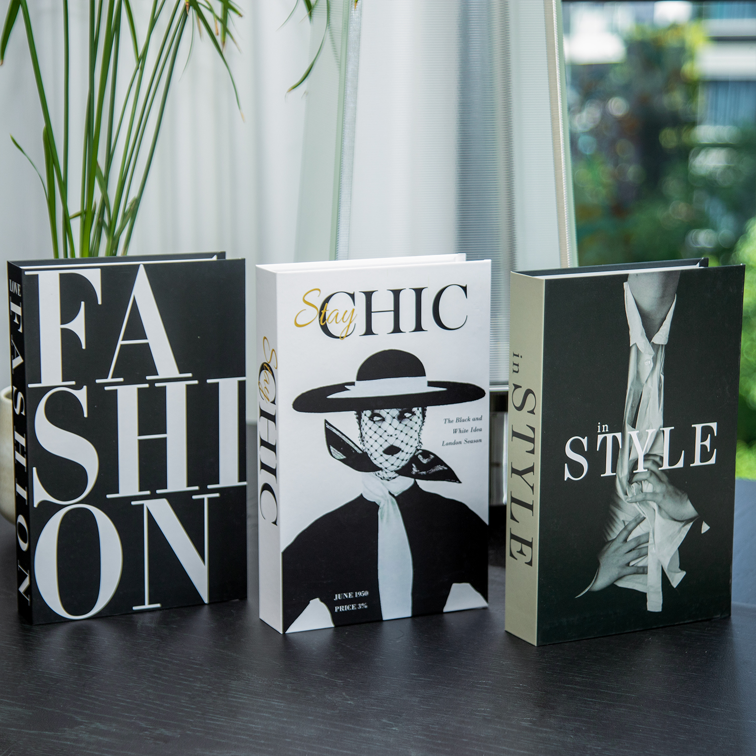 Luxury Lifestyle Items - Fashion Simulation Books for Decoration Luxury