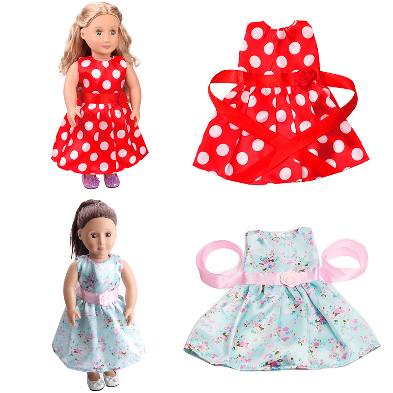 Luxury Lifestyle Outfit - 18 inch doll girl rose belt
