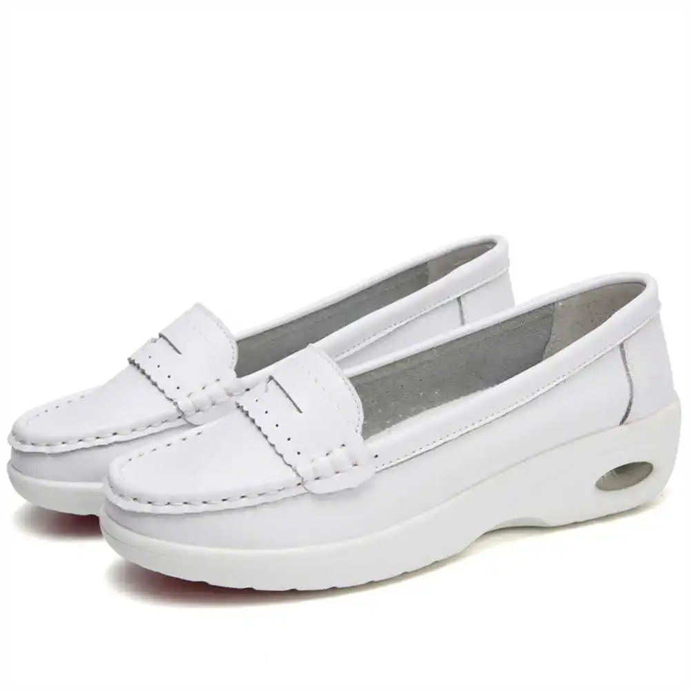 Thick Sole Slipon White Traine - Luxury Lifestyle Of Celebrities 리뷰 및 가격