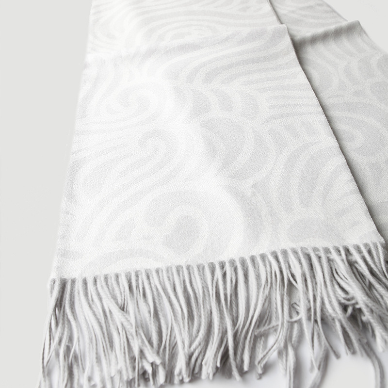 Cloud Pattern Double-Sided Jac - Cashmere Throw Blanket 리뷰 및 가격