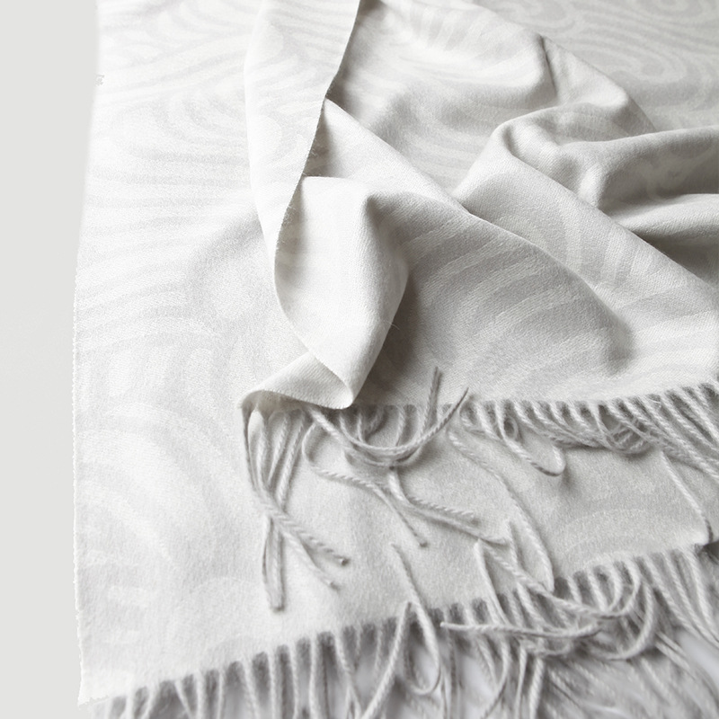 Cloud Pattern Double-Sided Jac - Cashmere Throw Blanket 리뷰 및 가격