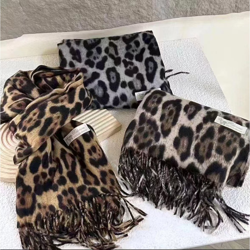 190*70CM Design Leopard Scarf  - Cashmere Throw Blanket 리뷰 및 가격