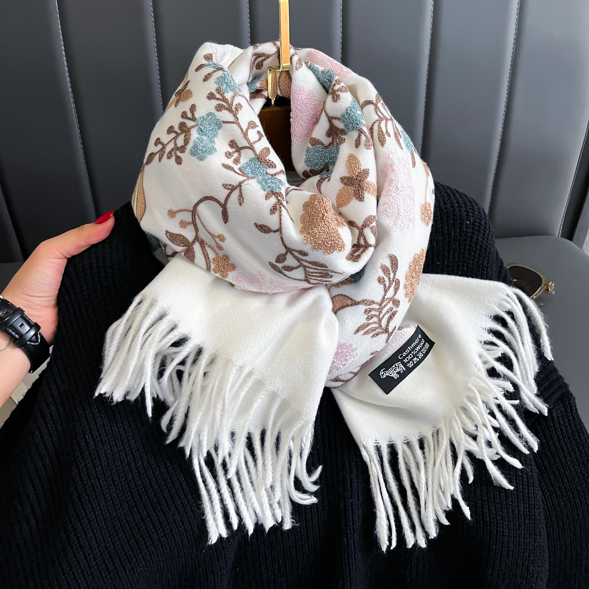 New Winter Warm Cashmere Scarf - Cashmere Throw Blanket 리뷰 및 가격