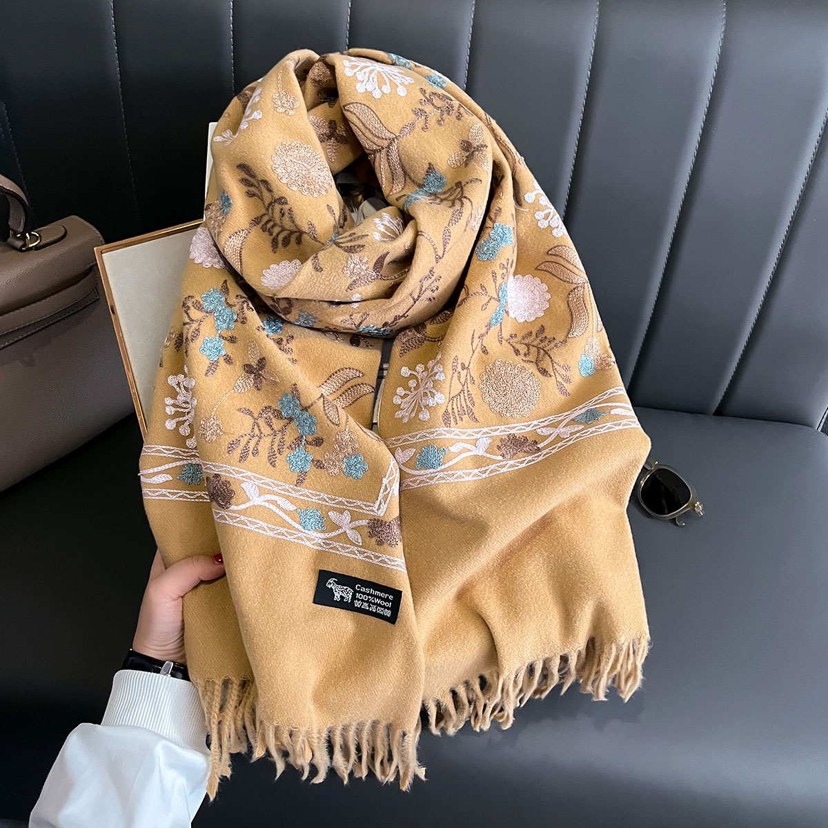 New Winter Warm Cashmere Scarf - Cashmere Throw Blanket 리뷰 및 가격