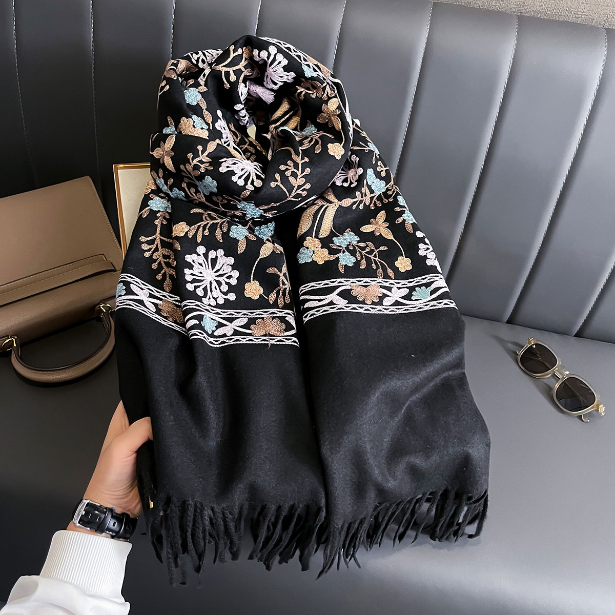 New Winter Warm Cashmere Scarf - Cashmere Throw Blanket 리뷰 및 가격
