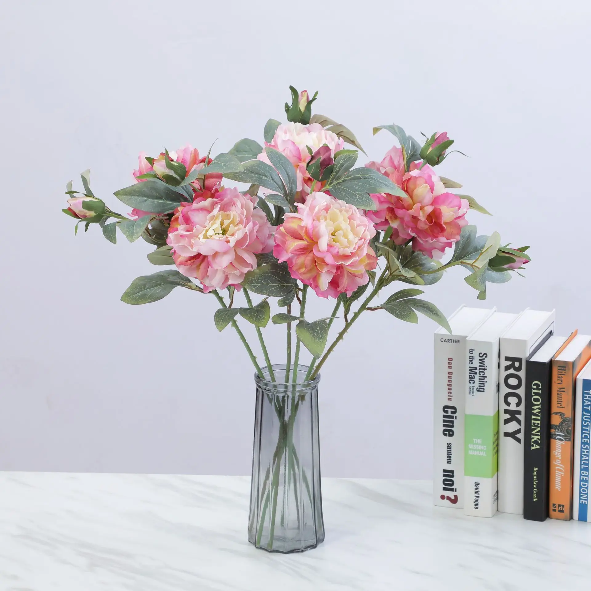 Artificial Peony Flower Single - Luxury Lifestyle Items 리뷰 및 가격