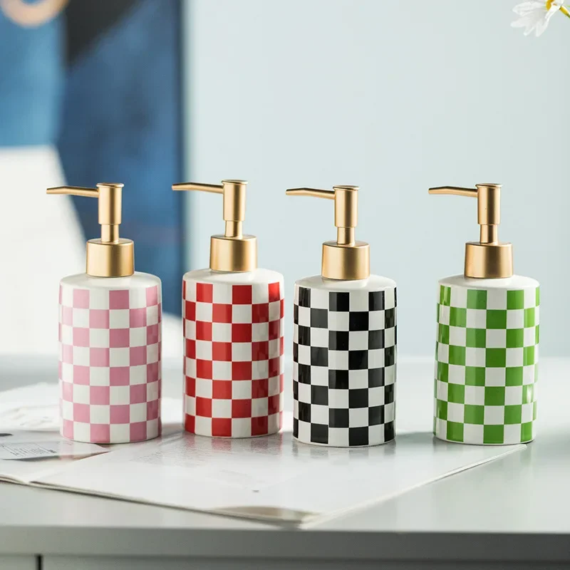 Checkerboard Ceramic Lotion Bo - Luxury Lifestyle Items 리뷰 및 가격
