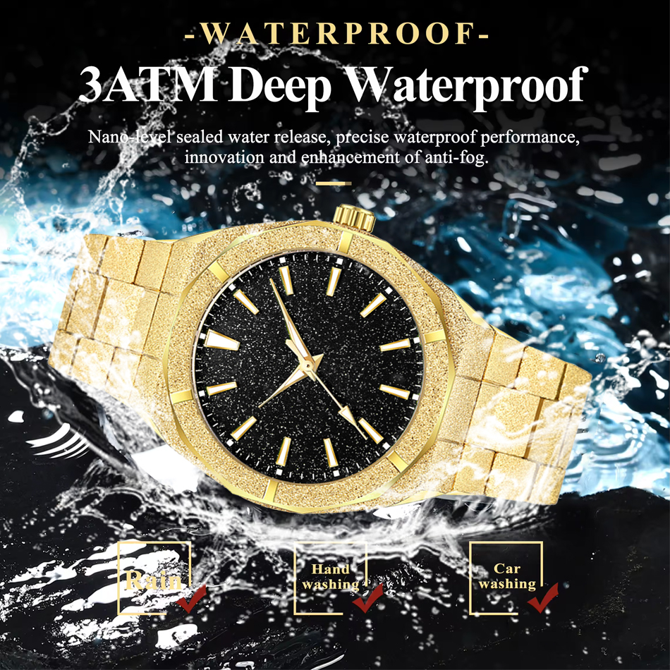 Golden Watch Stardust Brushed  - Luxury Lifestyle Gifts 리뷰 및 가격