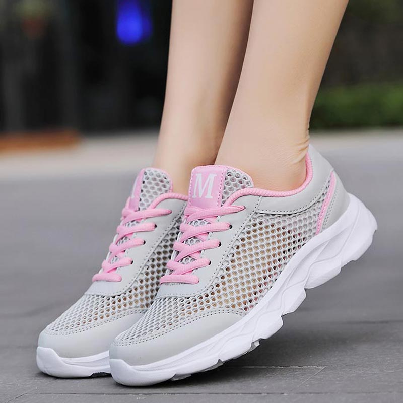 Summer Breathable Sneakers Wom - Luxury Lifestyle House 리뷰 및 가격