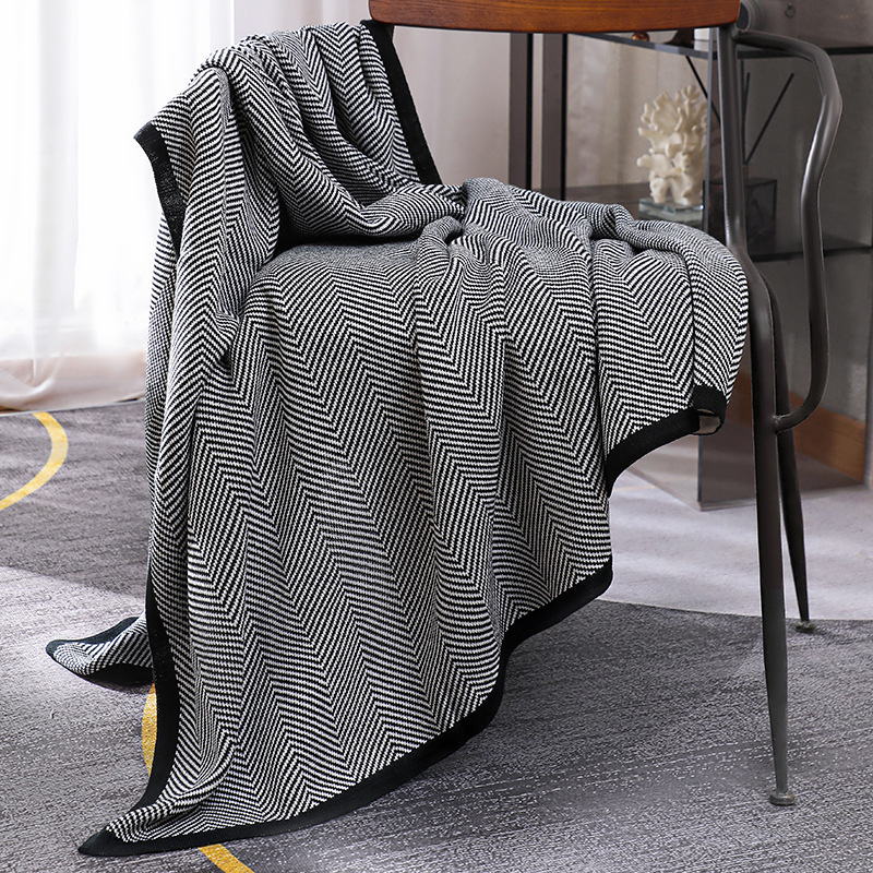Nordic Ins Style Knitted Blank - Cashmere Throw Blanket 리뷰 및 가격