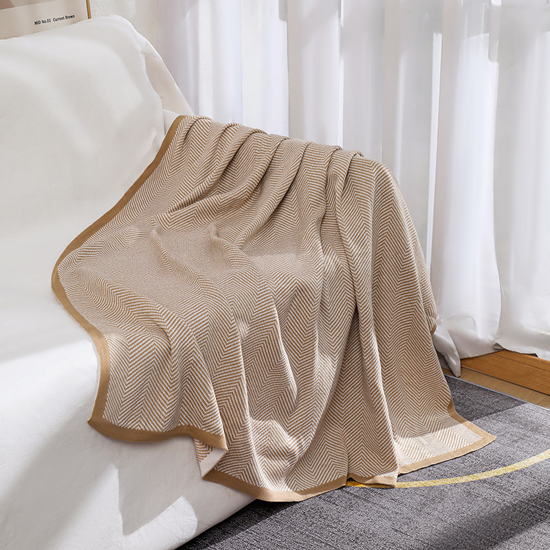 Nordic Ins Style Knitted Blank - Cashmere Throw Blanket 리뷰 및 가격