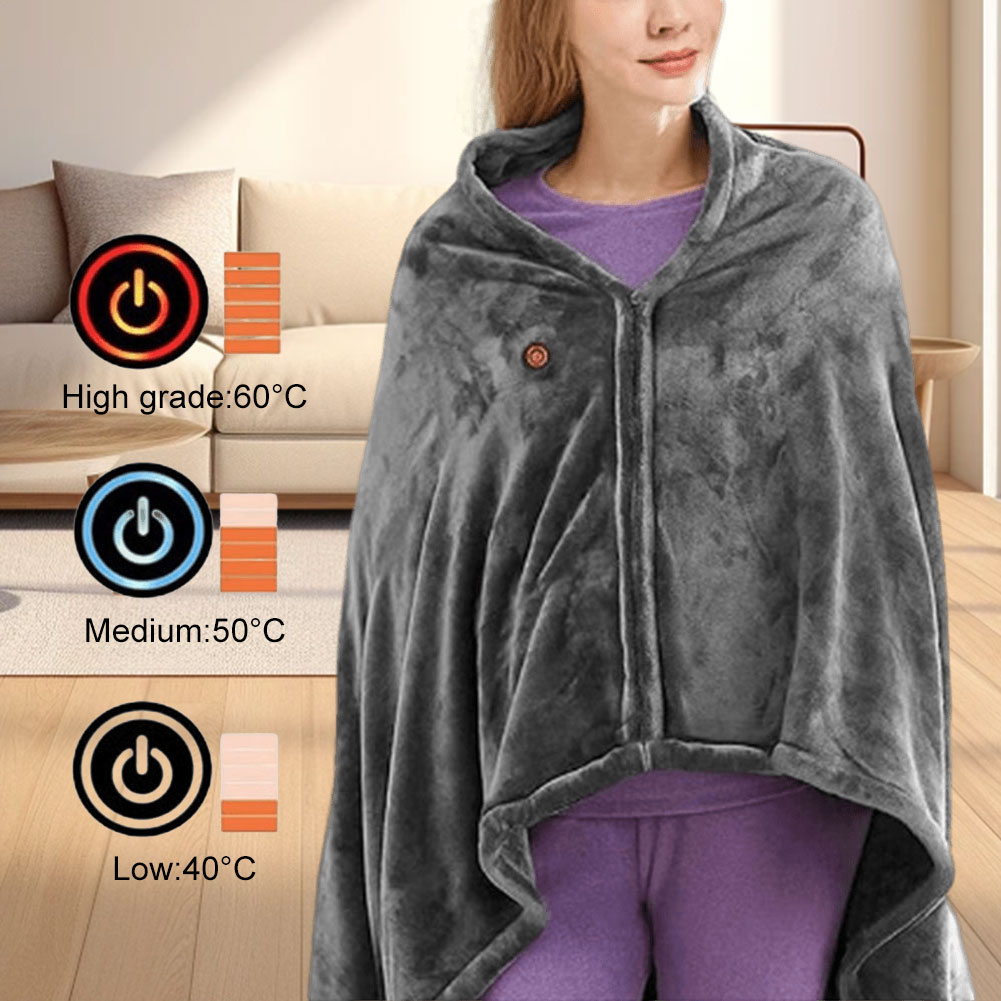 Wearable Heating Electric Blan - Cashmere Throw Blanket 리뷰 및 가격