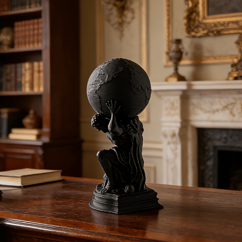Dark Skeleton Atlas Sculpture  - Luxury Lifestyle Items 리뷰 및 가격