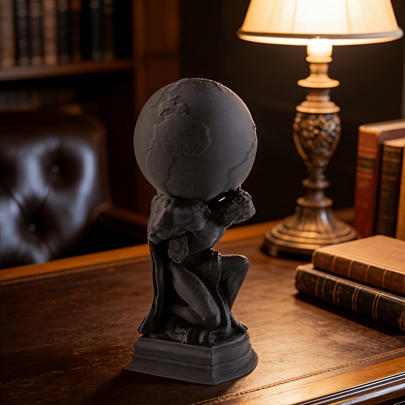 Dark Skeleton Atlas Sculpture  - Luxury Lifestyle Items 리뷰 및 가격