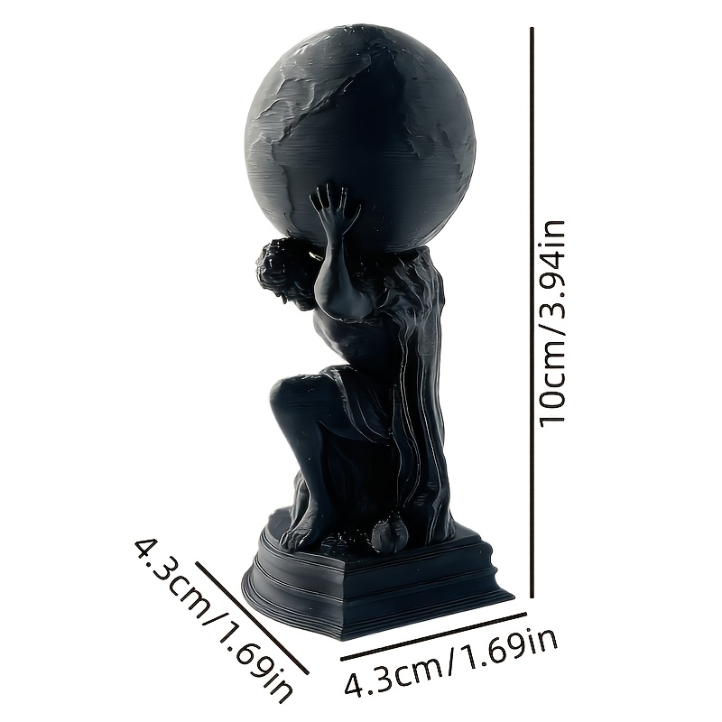 Dark Skeleton Atlas Sculpture  - Luxury Lifestyle Items 리뷰 및 가격