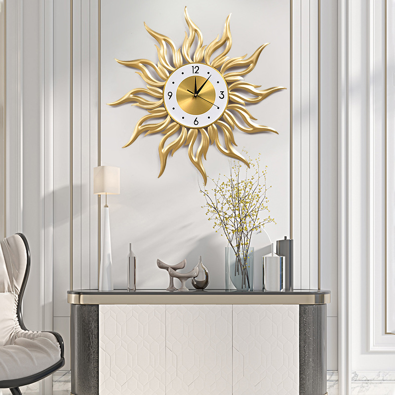 Nordic Gold Wall Clock Living  - Luxury Lifestyle Homes 리뷰 및 가격