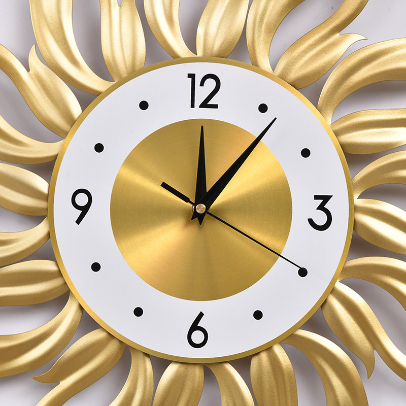 Nordic Gold Wall Clock Living  - Luxury Lifestyle Homes 리뷰 및 가격