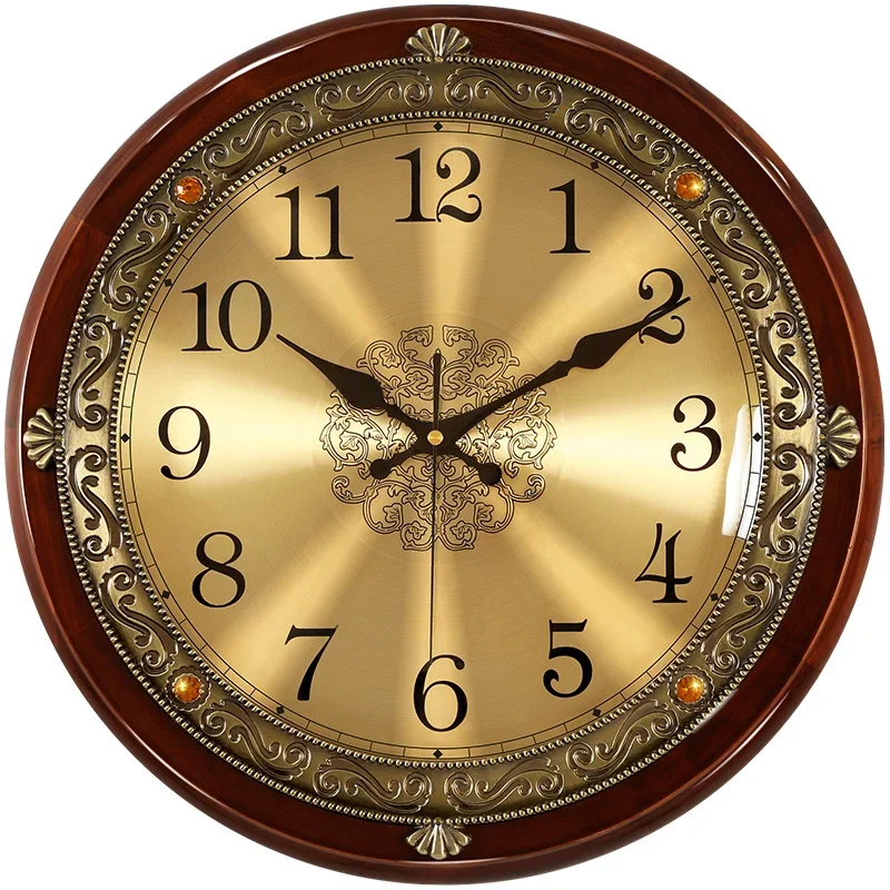 Luxury Wood Wall Clock Metal R - Luxury Lifestyle Gifts 리뷰 및 가격