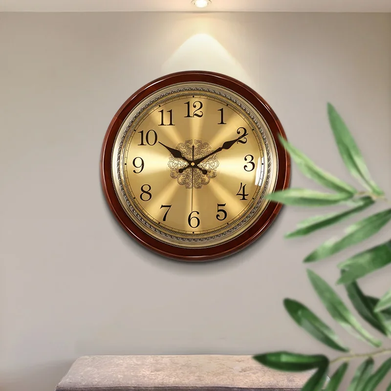Luxury Wood Wall Clock Metal R - Luxury Lifestyle Gifts 리뷰 및 가격