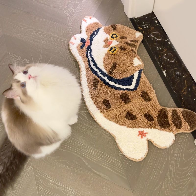 VIKAMA Cute Girl Cat Imitation - Cashmere Throw Blanket 리뷰 및 가격