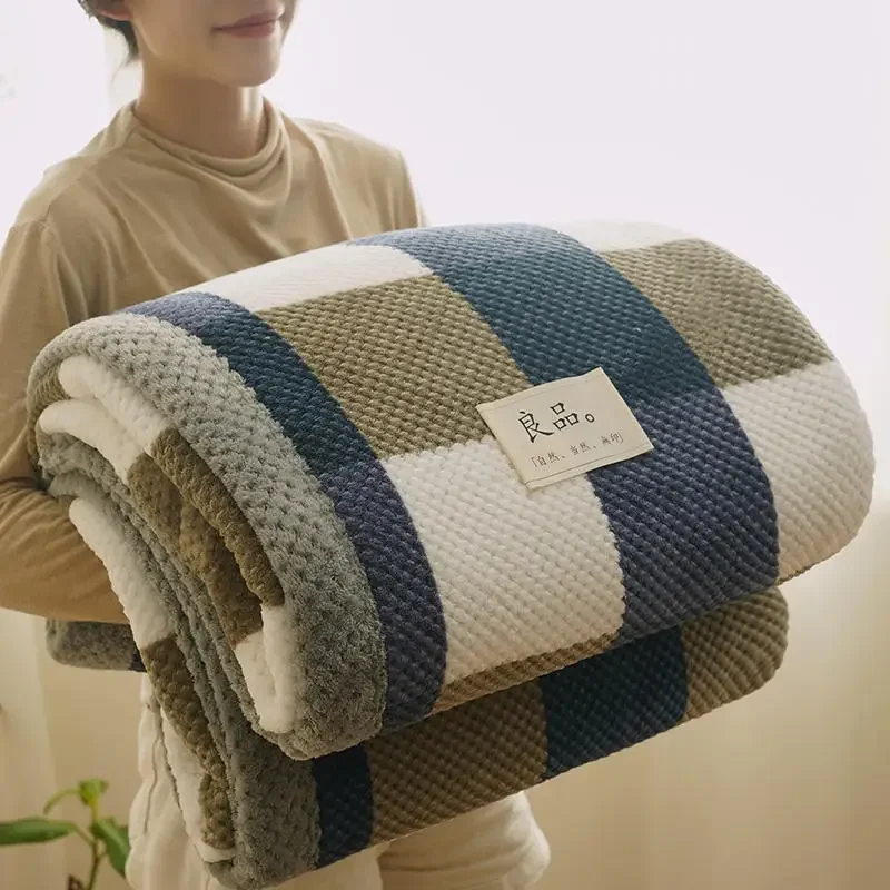 Knit Blanket Throw Soft Chenil - Cashmere Throw Blanket 리뷰 및 가격