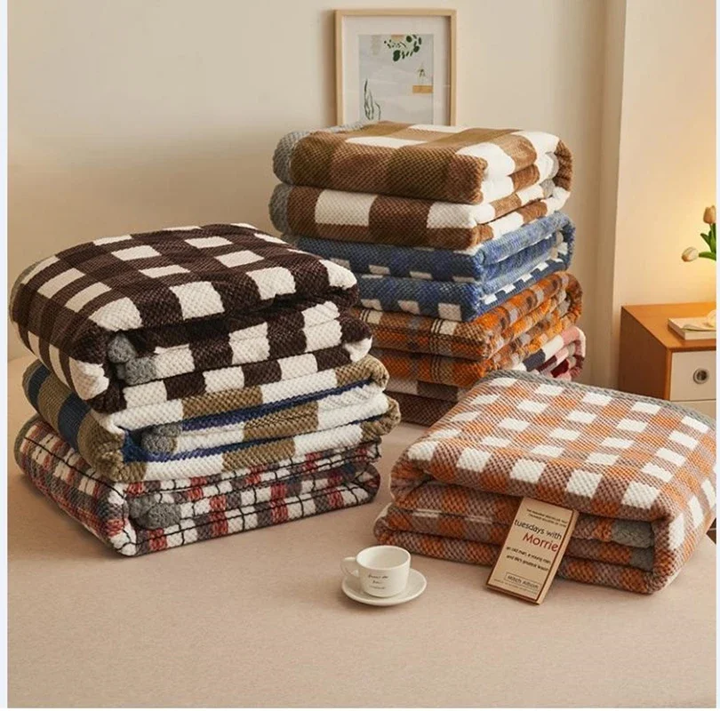 Knit Blanket Throw Soft Chenil - Cashmere Throw Blanket 리뷰 및 가격