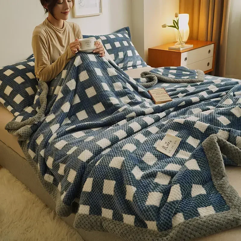 Knit Blanket Throw Soft Chenil - Cashmere Throw Blanket 리뷰 및 가격