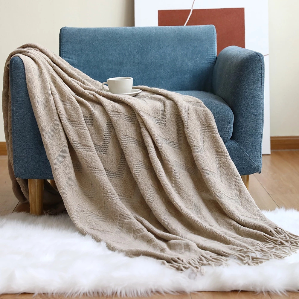 Elegant Nordic Blankets Tassel - Cashmere Throw Blanket 리뷰 및 가격