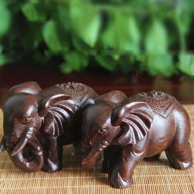 Luxury Elephant Figurine Woode - Luxury Lifestyle Items 리뷰 및 가격