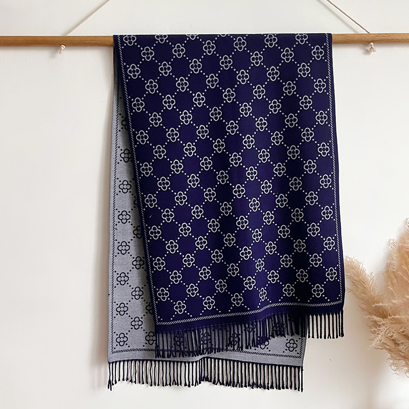 Brands Jacquard Design Winter  - Cashmere Throw Blanket 리뷰 및 가격
