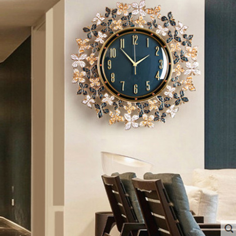 Enamel Butterfly Clock Wall Cl - Luxury Lifestyle Homes 리뷰 및 가격