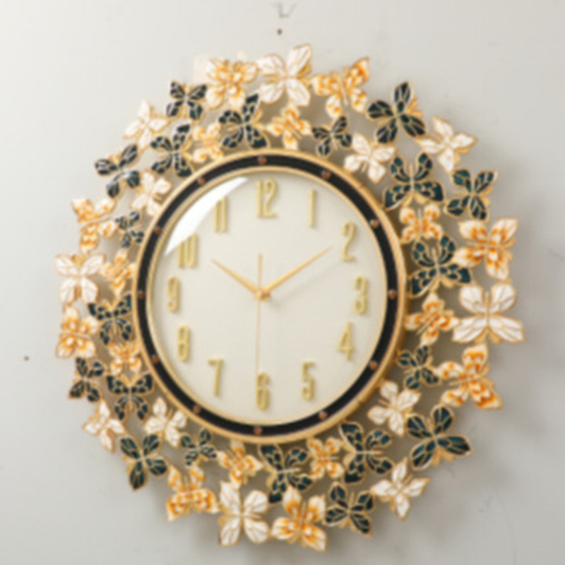 Enamel Butterfly Clock Wall Cl - Luxury Lifestyle Homes 리뷰 및 가격