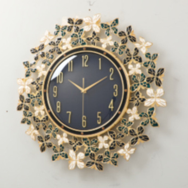 Enamel Butterfly Clock Wall Cl - Luxury Lifestyle Homes 리뷰 및 가격